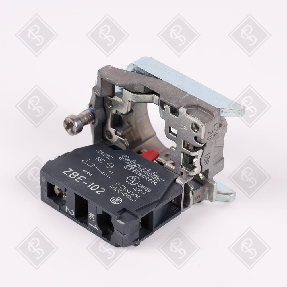 Монтажная колодка + блок дополнительных контактов Schneider Electric ZB4BZ102 — изображение 4