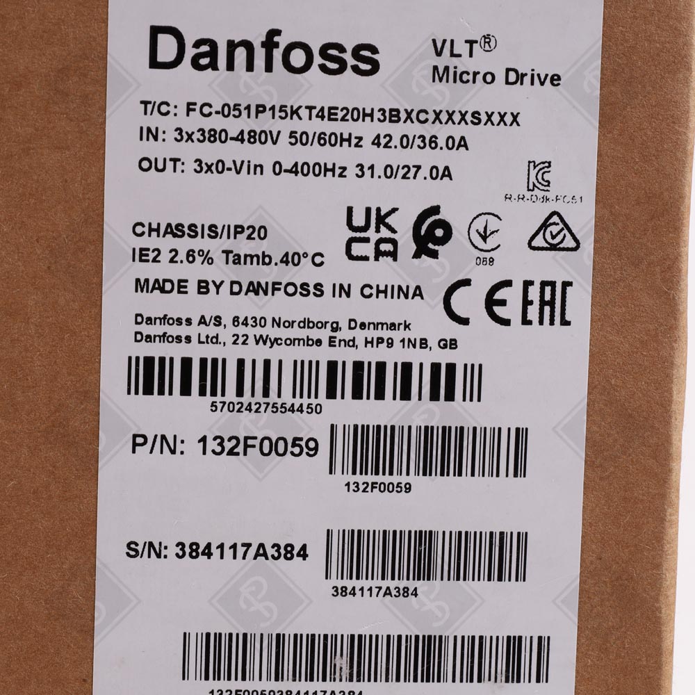 Преобразователь частоты Danfoss 132F0059 — изображение 6