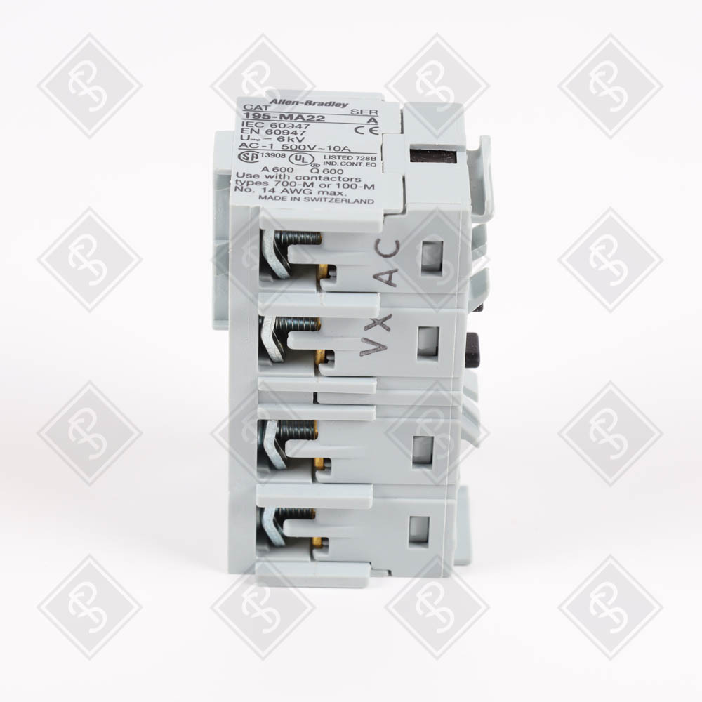 Контактор Allen Bradley 195-MA22 — изображение 4