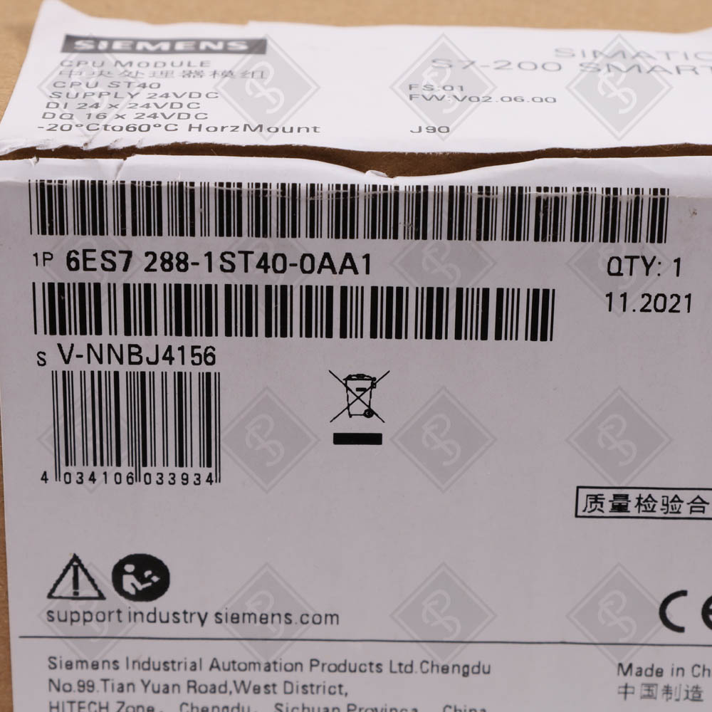 Модуль центрального процессора Siemens 6ES7288-1ST40-0AA1 — изображение 8