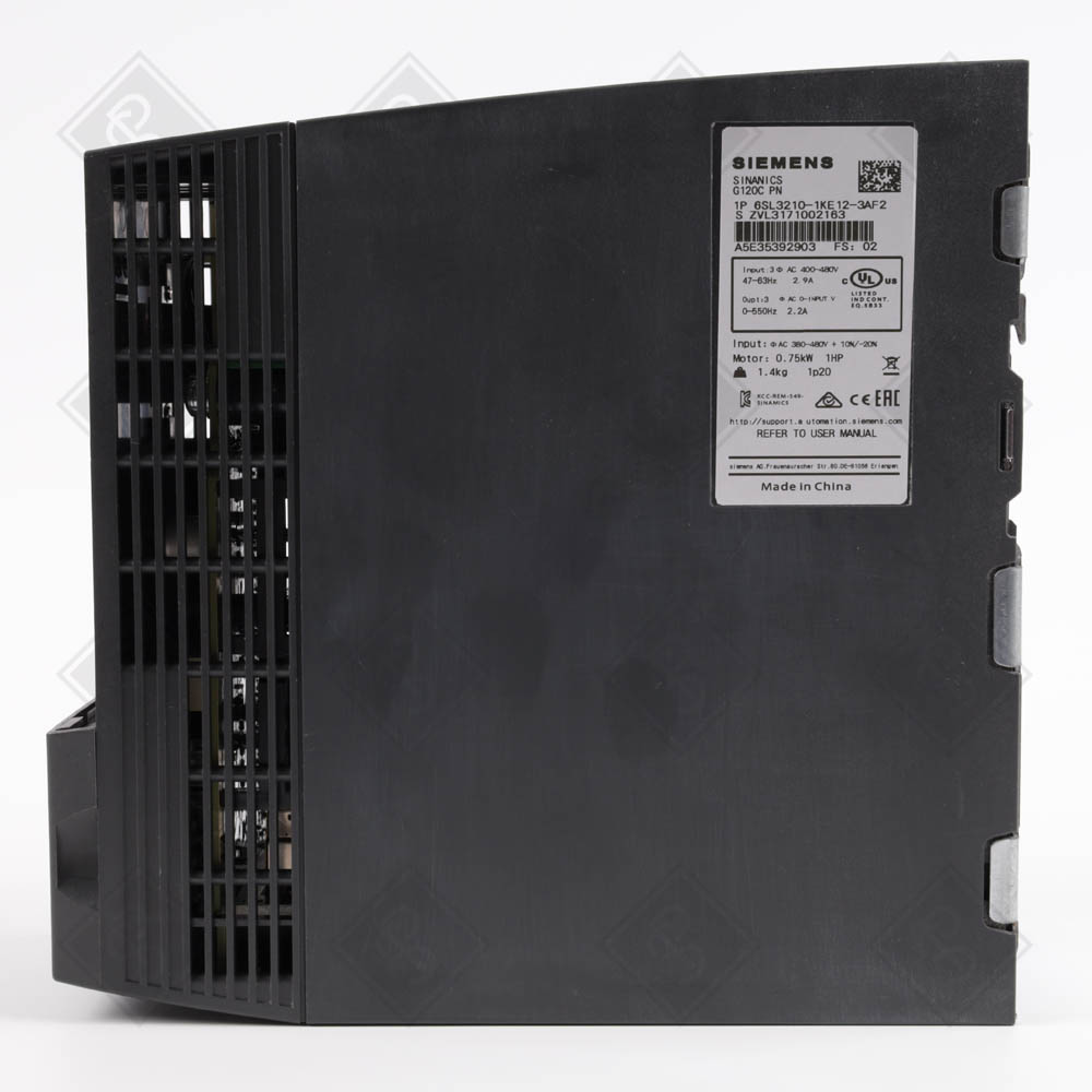 Преобразователь частоты Siemens 6SL3210-1KE12-3AF2 — изображение 3