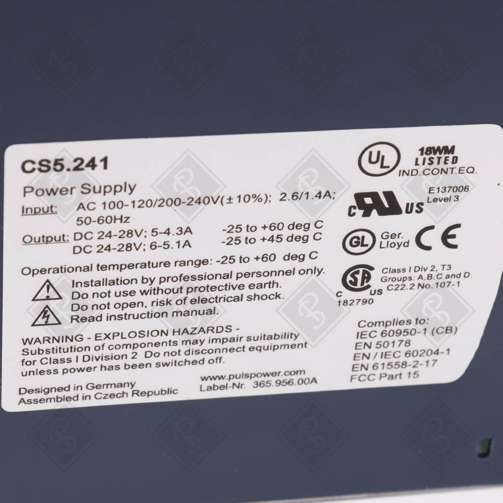Блок питания PULS CS5.241 — изображение 4