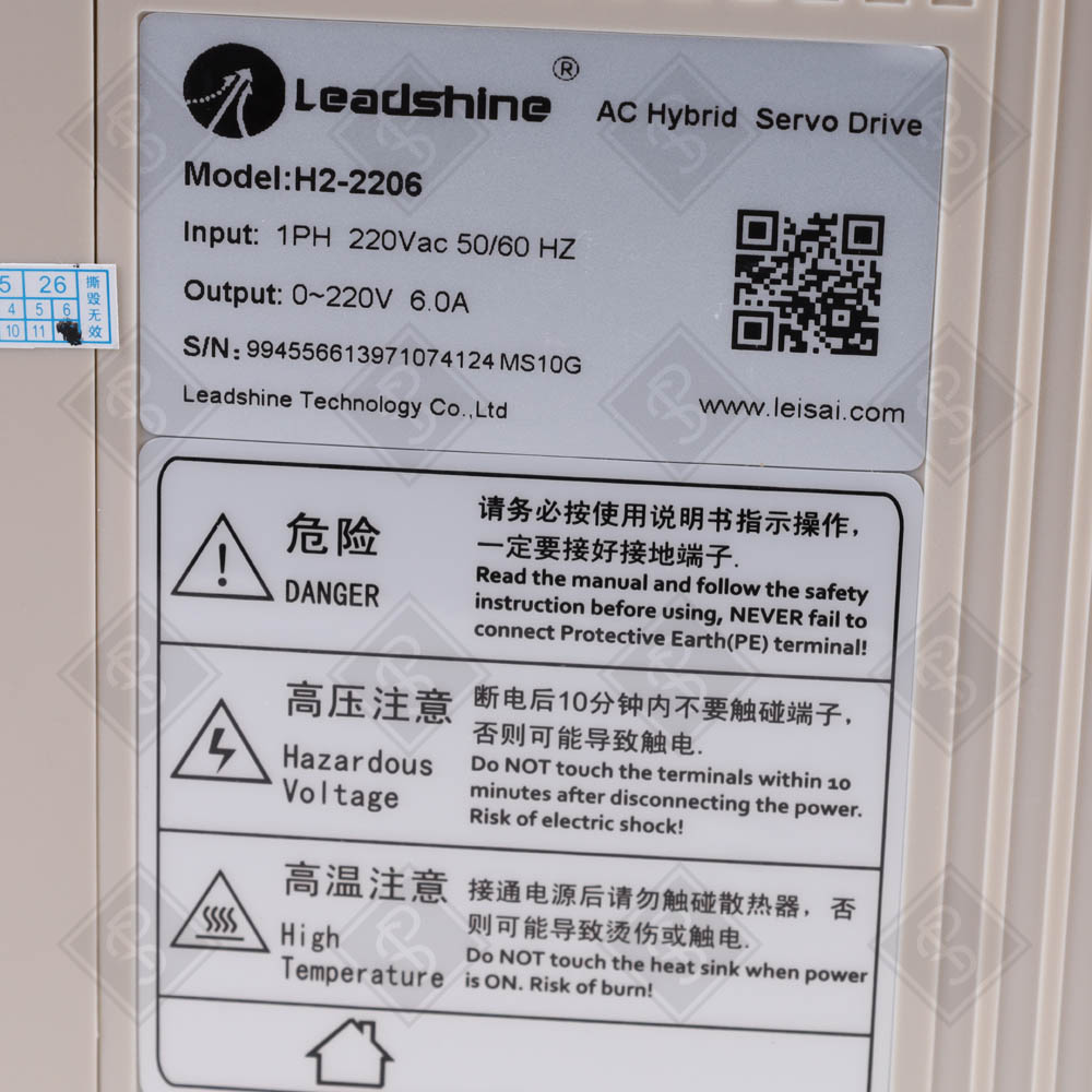 Сервопривод с замкнутым контуром Leadshine H2-2206 — изображение 5