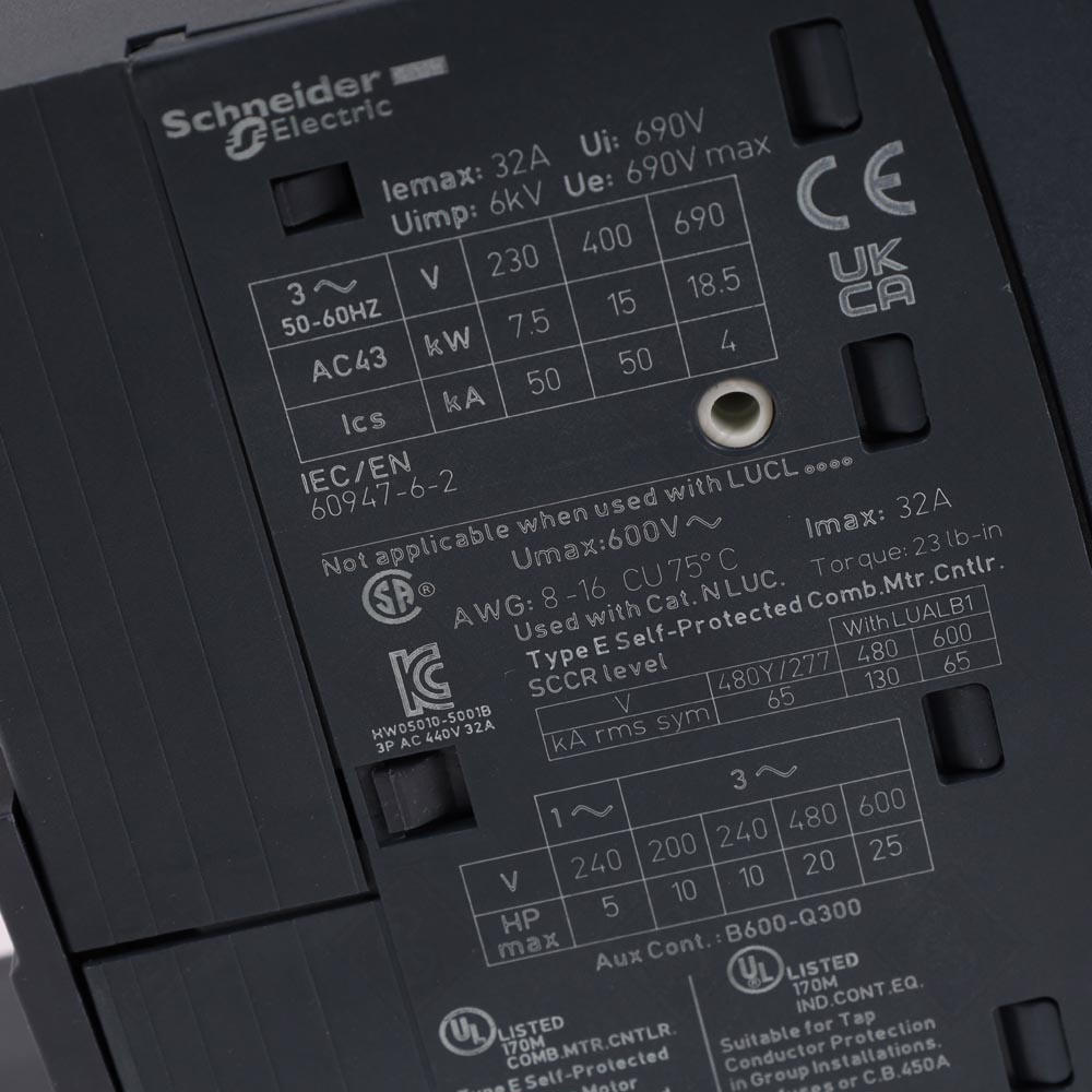 Силовой блок для пускателя Schneider Electric TeSys LUB32 — изображение 4
