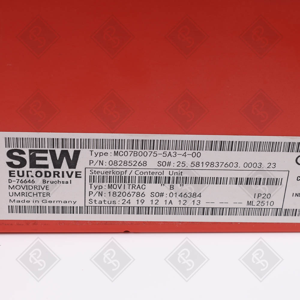 Частотный преобразователь Sew Eurodrive MC07B0075-5A3-4-00 — изображение 6