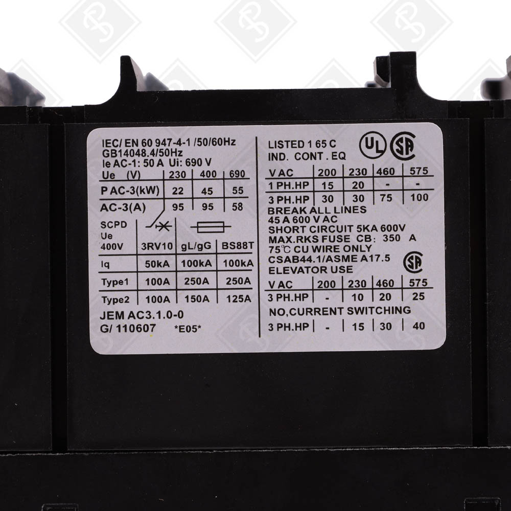 Контактор Siemens 3RT1046-1BB40 — изображение 5