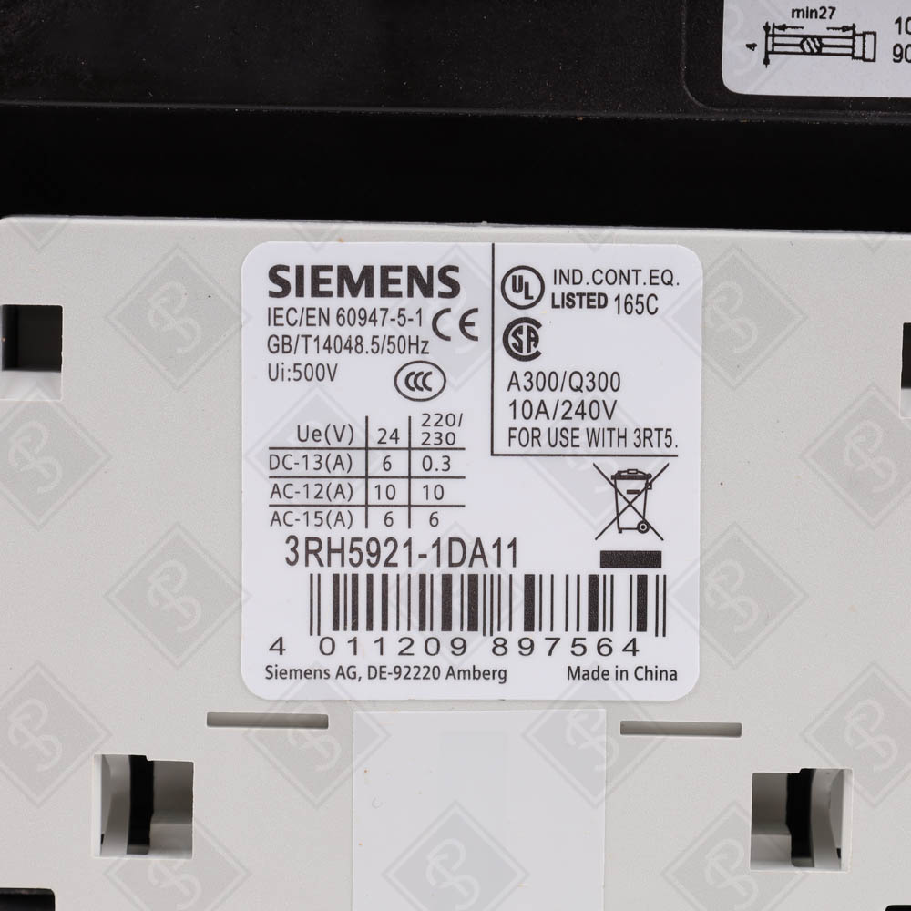 Контактор Siemens 3RT5054-1AP36 — изображение 6