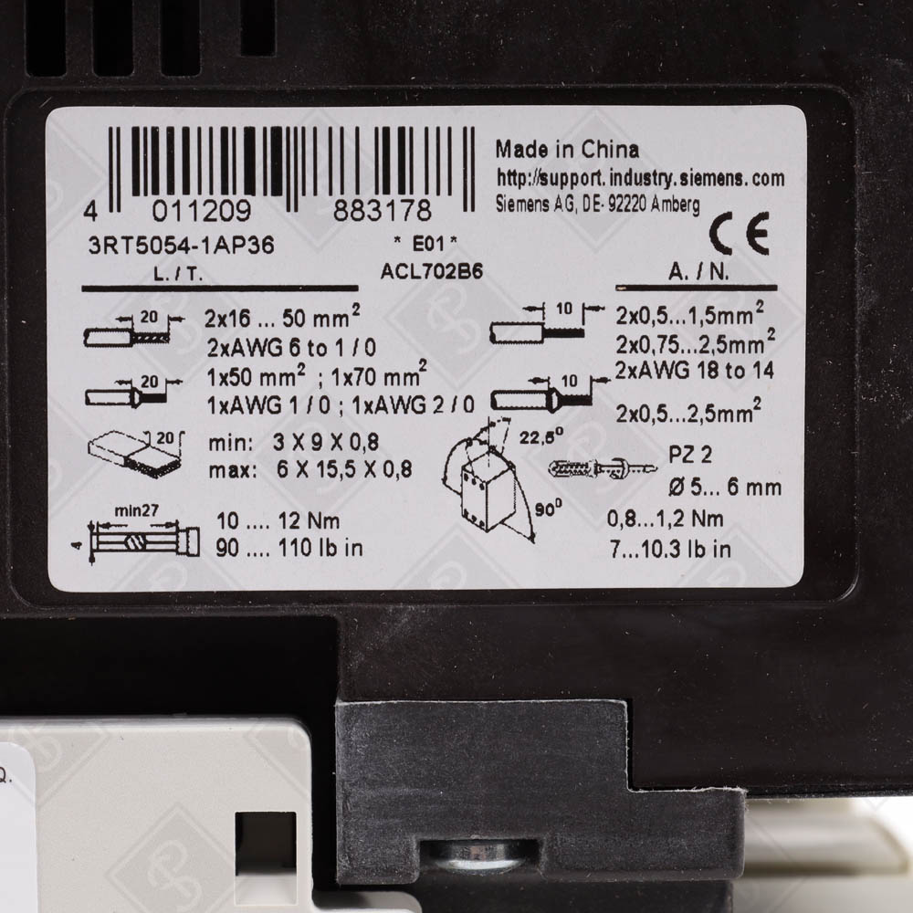 Контактор Siemens 3RT5054-1AP36 — изображение 7