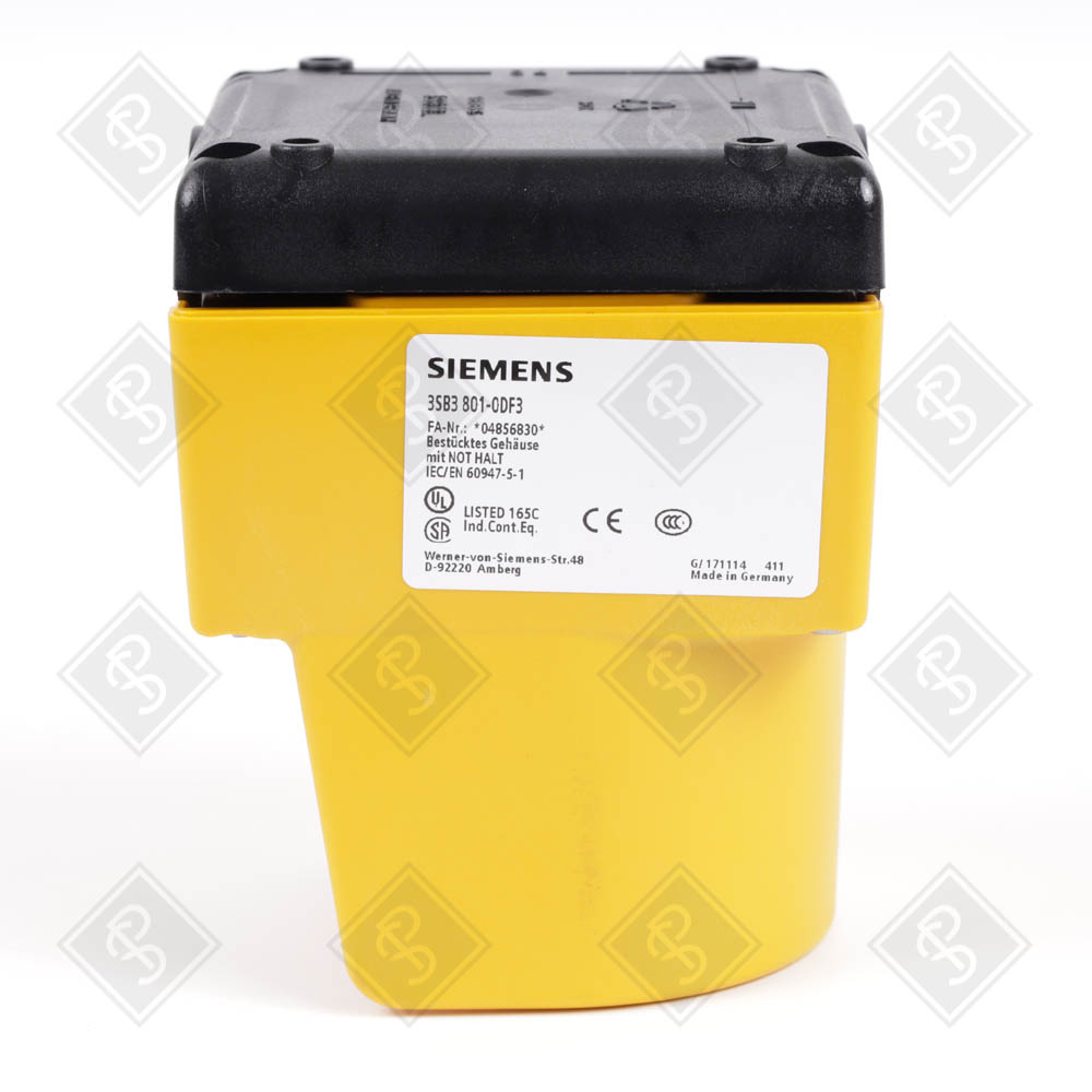 Кнопочный пост аварийный Siemens 3SB3801-0DF3 — изображение 3