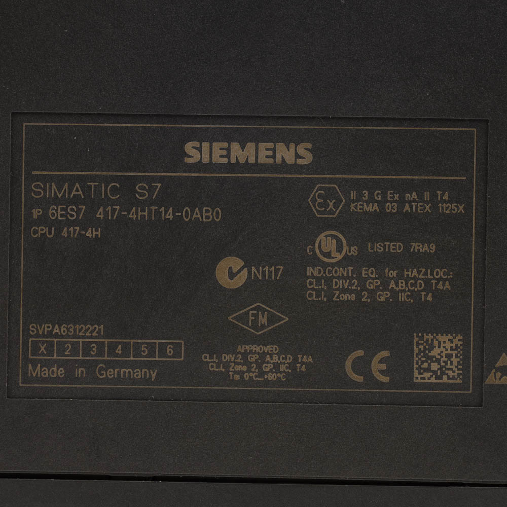 Центральный процессор (CPU) для ПЛК Siemens 6ES7417-4HT14-0AB0 — изображение 6