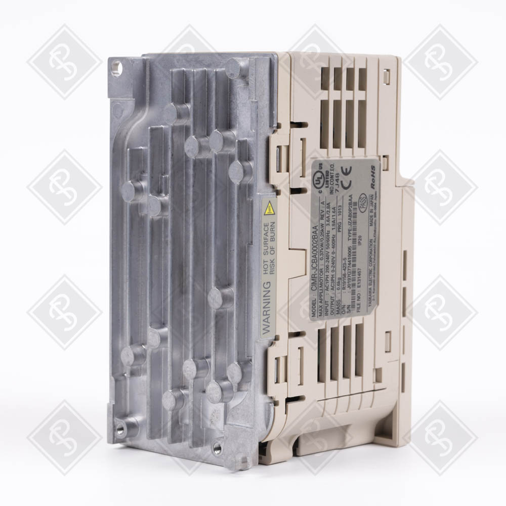 Частотный преобразователь (компактный инвертор для управления скоростью двигателя) Yaskawa CIMR-JCBA0002BAA — изображение 4