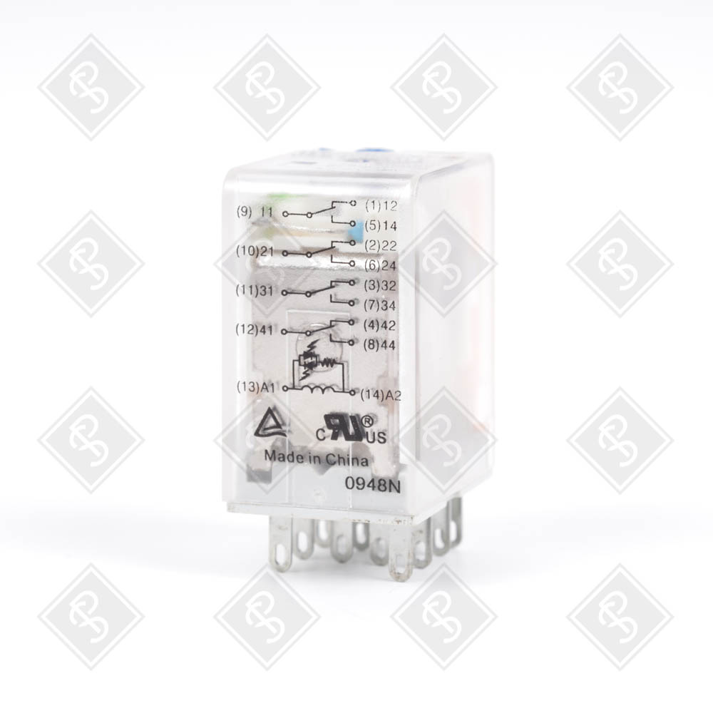 Электромеханическое реле (реле с 4 переключающими контактами, электромагнитного типа) Weidmuller DRM570024LT — изображение 4