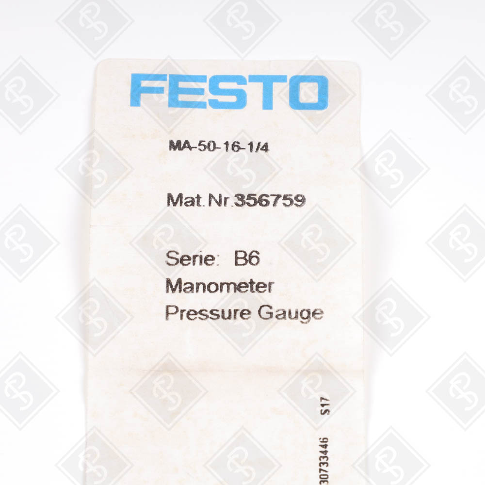 Регулятор давления (манометр в комплекте) Festo LR-1/2-D-MIDI — изображение 7