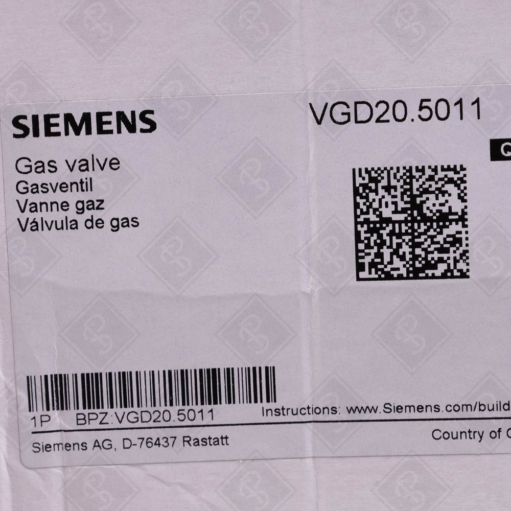 Двойной газовый клапан Siemens VGD20.5011 — изображение 5