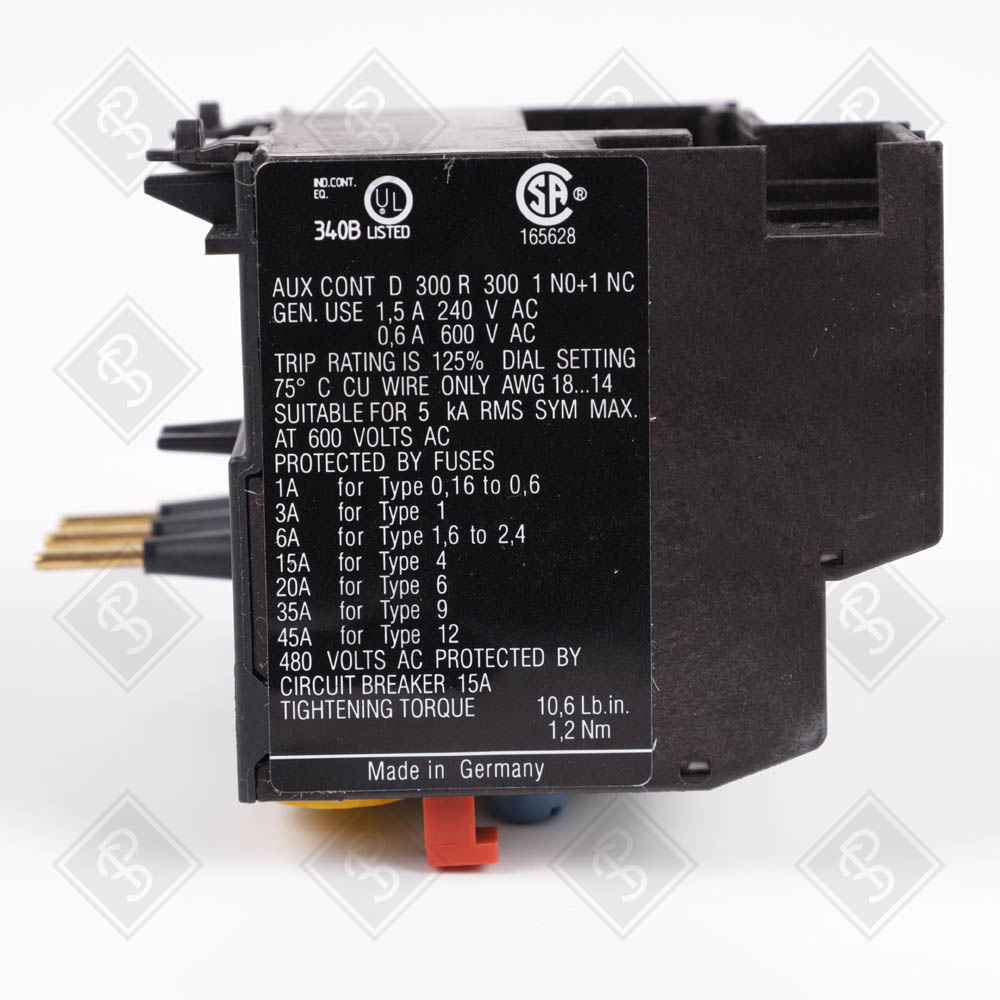 Тепловое реле контроля перегрузки Eaton XTOM009AC1 — изображение 5