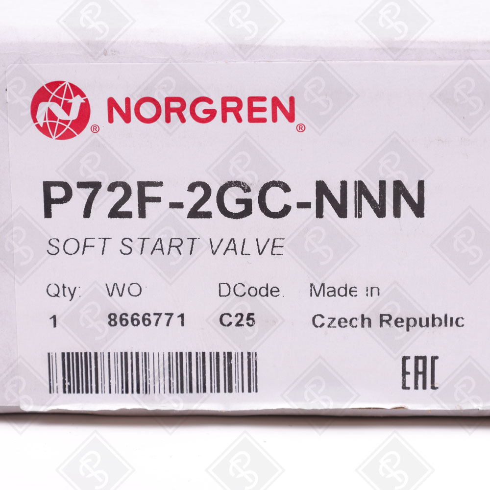 Пневматический клапан (мягкий старт/сброс) Norgren P72F-2GC-NNN — изображение 5