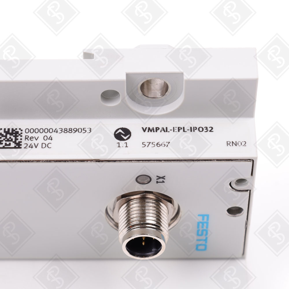 Торцевая плита (модуль ввода-вывода с интерфейсом IO-Link/I-Port) Festo VMPAL-EPL-IPO32 — изображение 5