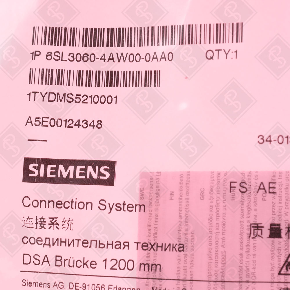 Коммуникационный кабель для систем управления движением Siemens 6SL3060-4AW00-0AA0 — изображение 4