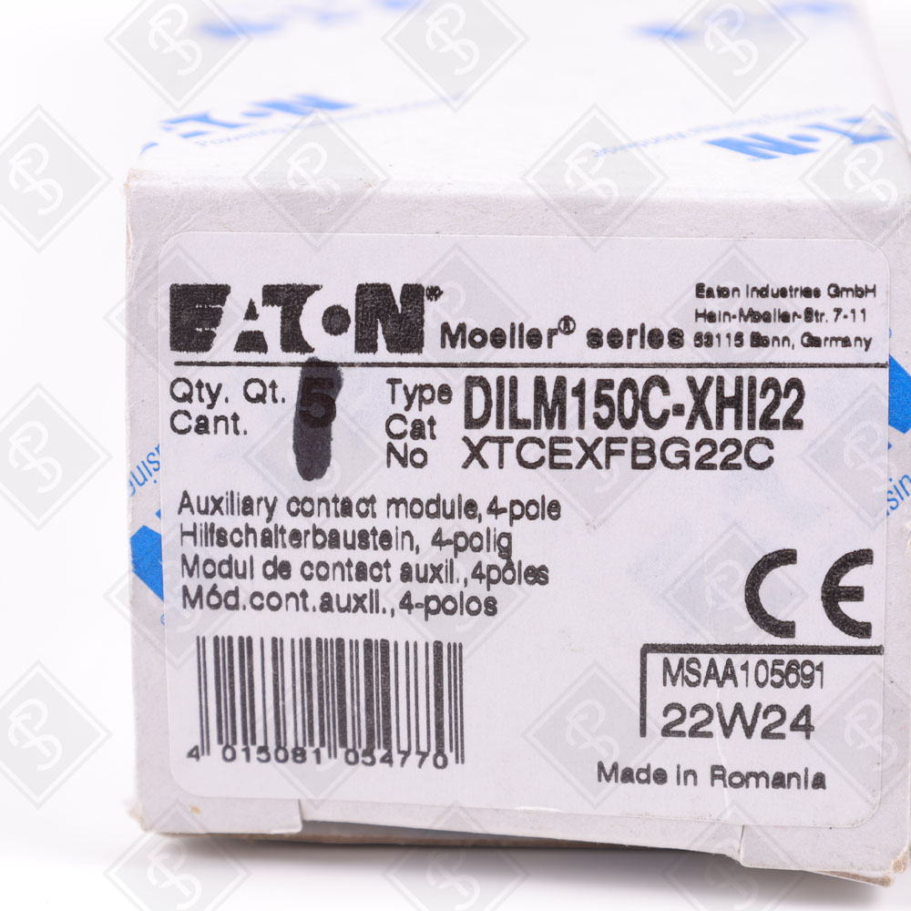 Блок дополнительных контактов Eaton DILM150C-XHI22 — изображение 5