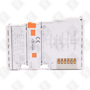 Модуль импульсного вывода EtherCAT для управления шаговыми двигателями Beckhoff EL2521