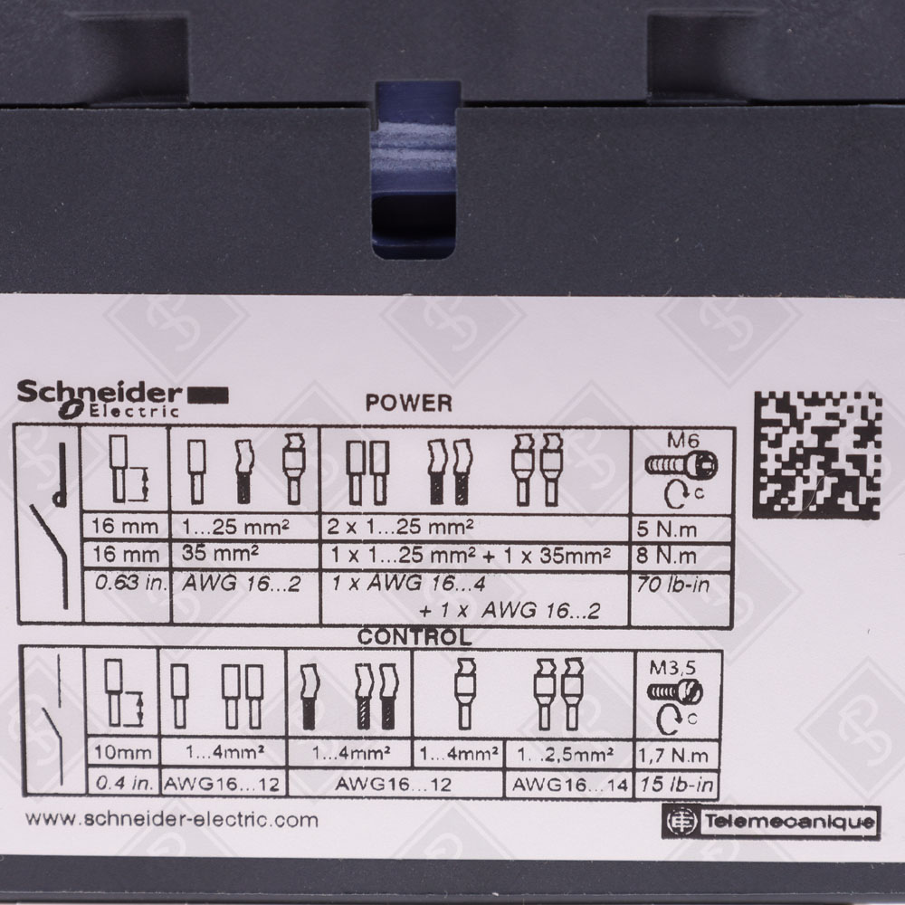 Контактор Schneider Electric LC1D50AP7 — изображение 6