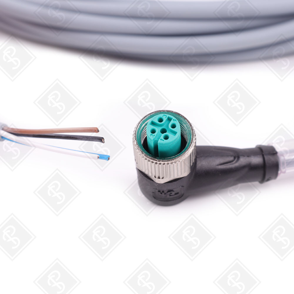 Соединительный кабель для датчиков с угловым разъемом Pepperl Fuchs V1-W-5M-PUR — изображение 2