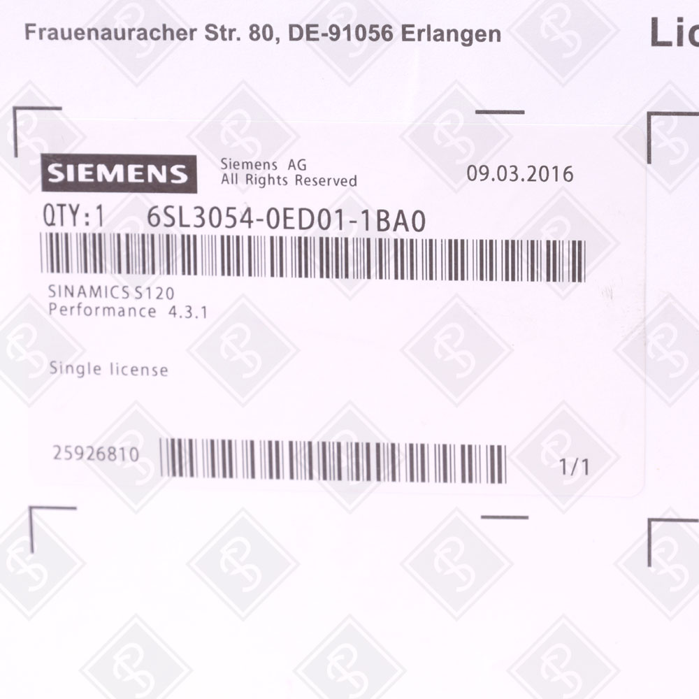 Карта CompactFlash для привода SINAMICS Siemens 6SL3054-0ED01-1BA0 — изображение 3