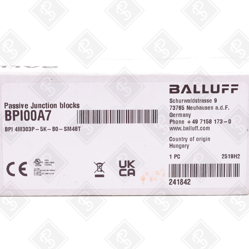 Распределительная коробка Balluff BPI00A7 — изображение 5