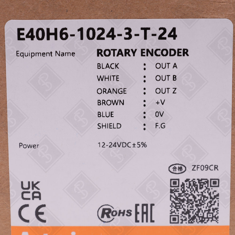 Инкрементальный энкодер с полым валом Autonics E40H6-1024-3-T-24 — изображение 3