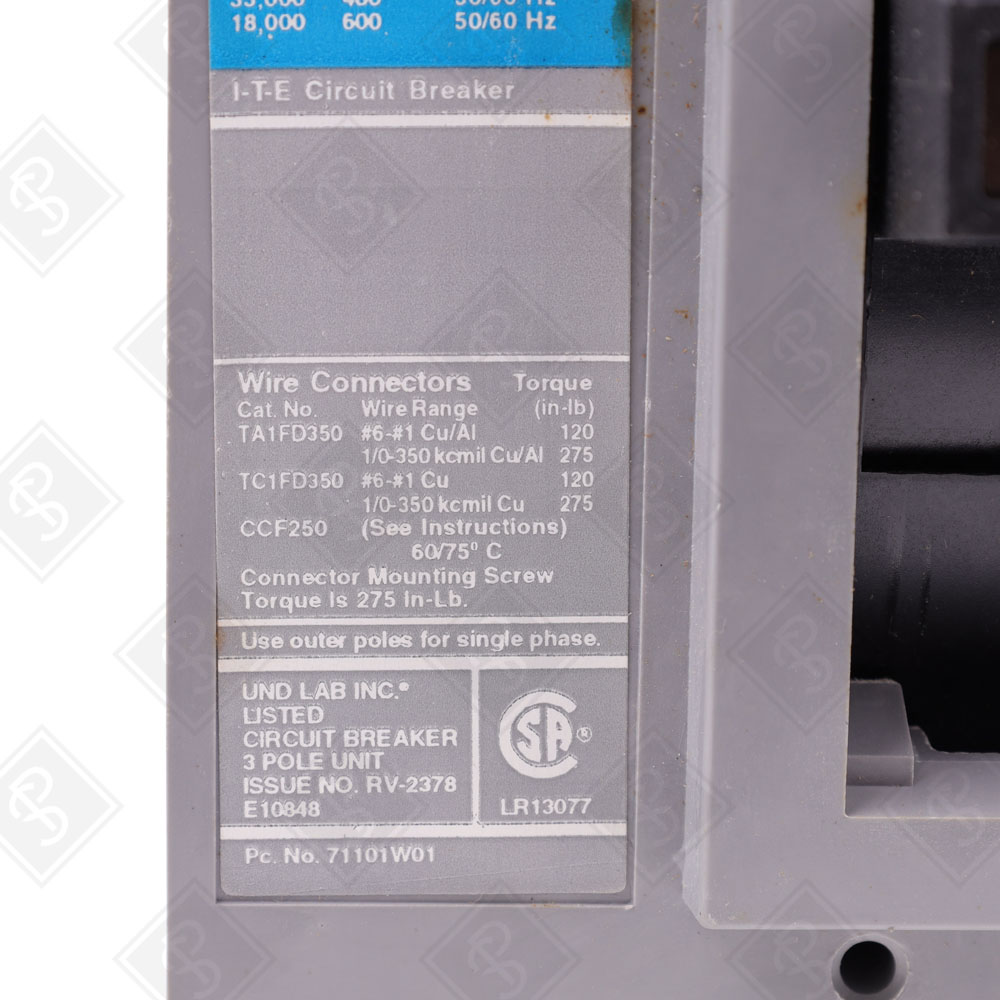 Автоматический вылючатель Siemens FXD63B150 — изображение 4