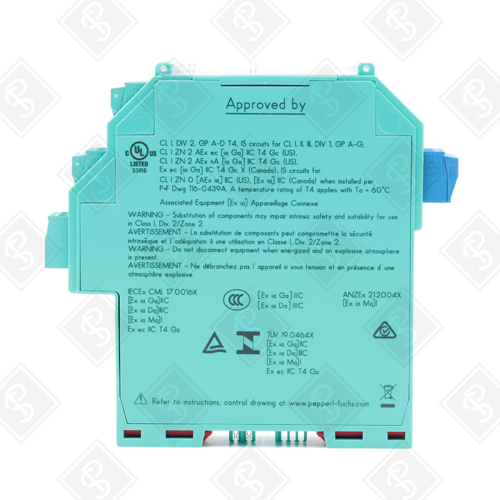 Одноканальный барьер искробезопасности Pepperl Fuchs KFD2-STC5-EX1.2O — изображение 4