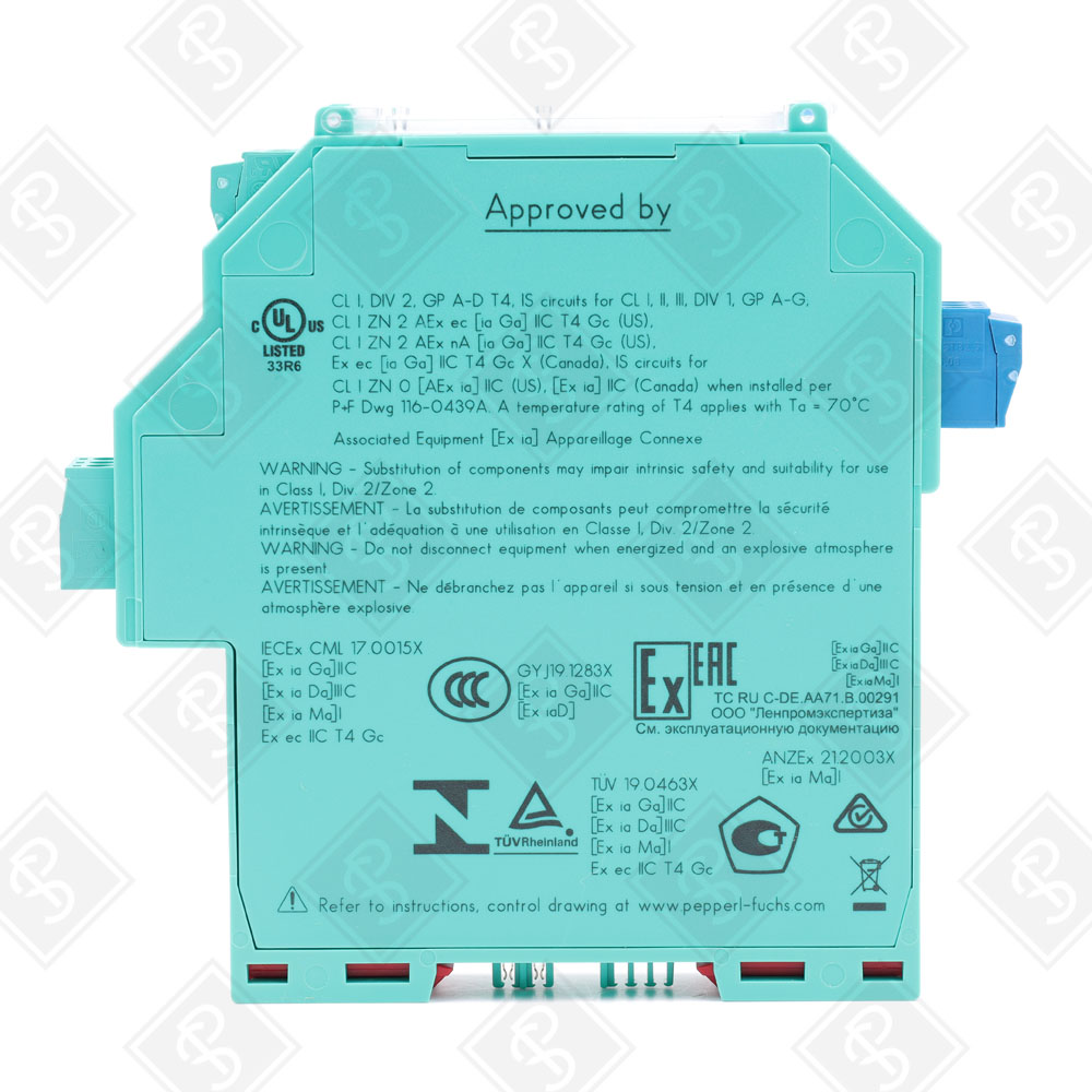 Одноканальный барьер искробезопасности Pepperl Fuchs KFD2-STC5-EX1 — изображение 4