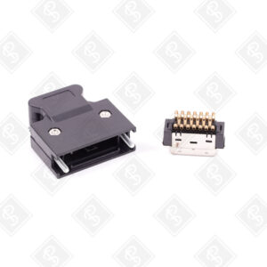 Разъём CN6 для ввода сигналов управления через разъём CN1 сервопривода Mitsubishi Electric MR-J2CMP2