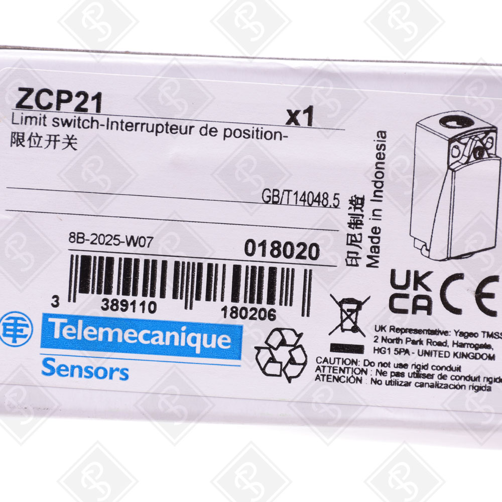 Концевой выключатель с роликовым толкателем Telemecanique XCKP2102P16 — изображение 6